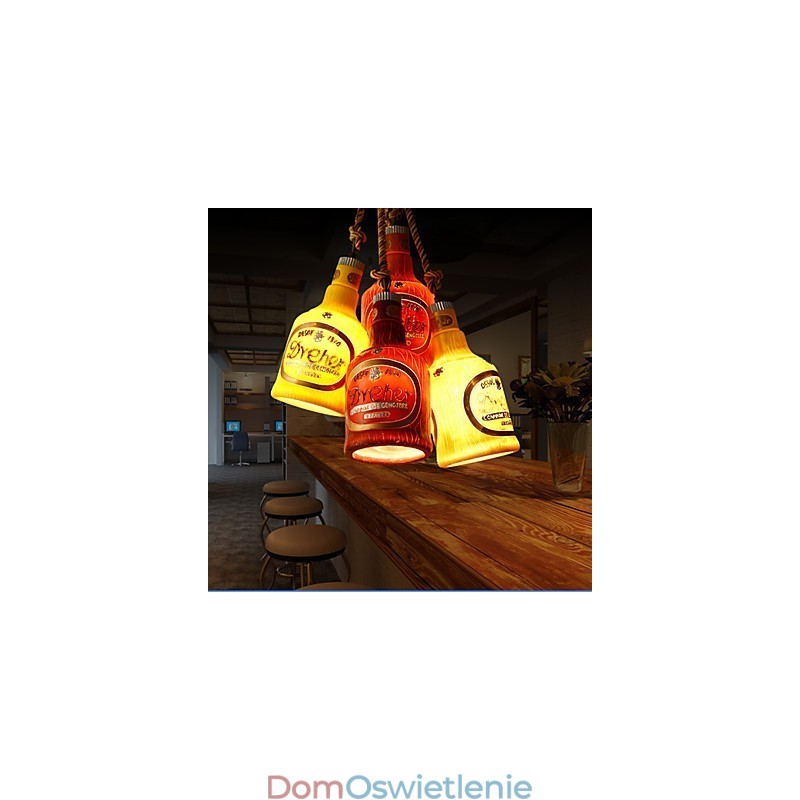Amerykańska Prosta Retro Lampa wisząca Pojedyncza Głowica Wisząca Lampa wisząca