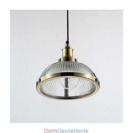 Amerykański retro szklany klosz lampy mała lampa wisząca Amerykański retro szklany klosz lampy mała lampa wisząca