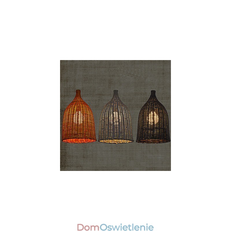 Żyrandol rattanowy Żyrandol Żyrandol Kreatywna lampa rattanowa retro