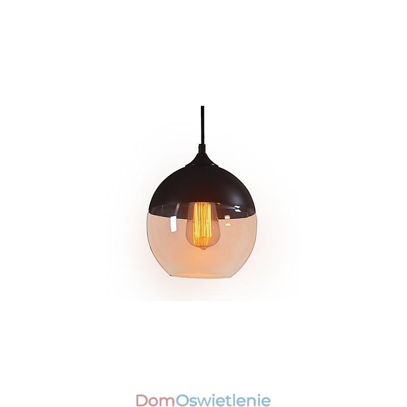 WestMenLights Nowoczesna lampa wisząca ze szkła vintage, sufitowa, średnica 200 mm