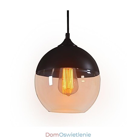 WestMenLights Nowoczesna lampa wisząca ze szkła vintage, sufitowa, średnica 200 mm WestMenLights Nowoczesna lampa wisząca ze szkła vintage, sufitowa, średnica 200 mm