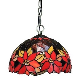 Lampa wisząca w stylu miniaturowym, galwanizowana