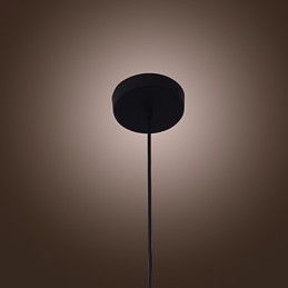 70W Nowoczesna lampa wisząca ze szkła w przezroczystym wzornictwie butelki