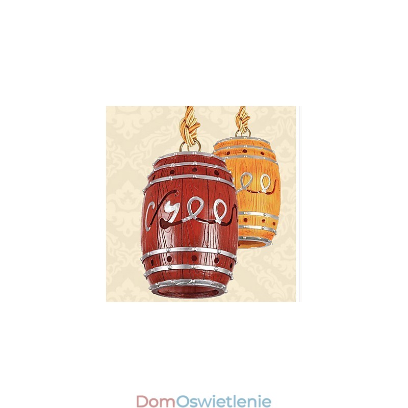 Nowoczesny minimalistyczny żyrandol z żywicy beczkowej