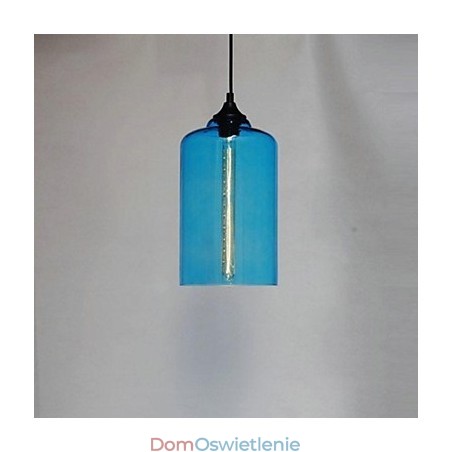 Wisiorek w kształcie butelki 1 światło zwięzłe malowanie żelazne