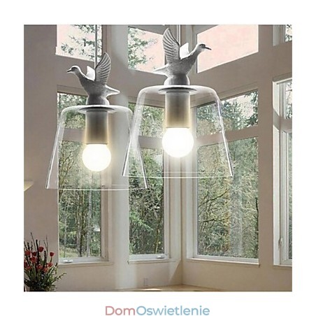 Amerykańska lampa szklana w stylu retro, kreatywna, pojedyncza głowica, Nordic Cafe Amerykańska lampa szklana w stylu retro, kreatywna, pojedyncza głowica, Nordic Cafe