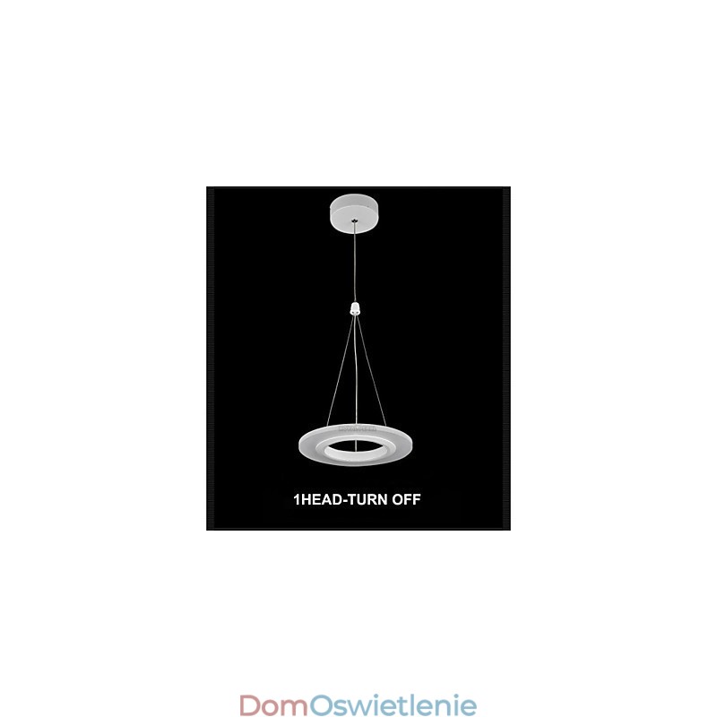 Bardzo ekonomiczna lampa wisząca Art Deco 9W