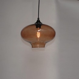 Wisząca lampa Bubble Design 1 Light Minimalistyczne malowanie żelazne