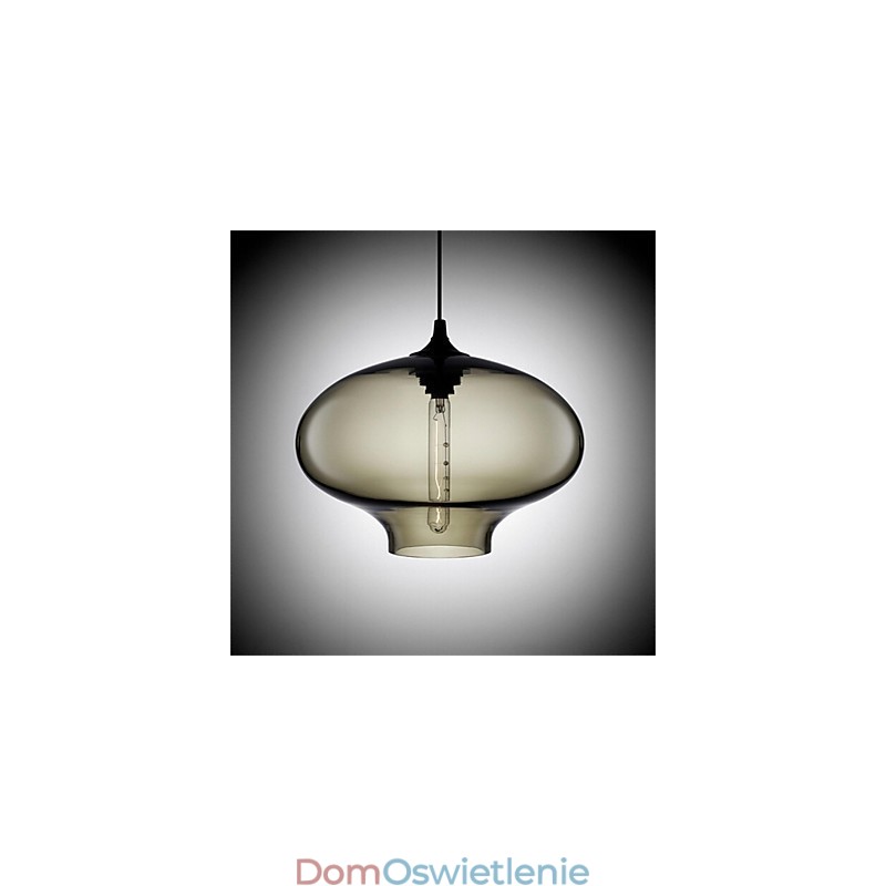 Retro Kreatywna Pojedyncza Głowica Szklana Lampa Wisząca Cafe W Złotej Rybce
