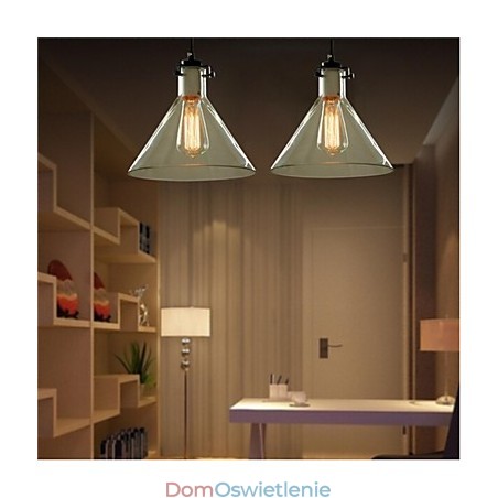 Amerykańska lampa szklana w stylu retro, kreatywna, pojedyncza głowica, Nordic Cafe Amerykańska lampa szklana w stylu retro, kreatywna, pojedyncza głowica, Nordic Cafe