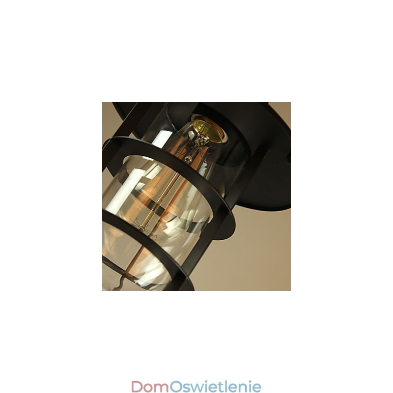 Retro Mini Styl Malowanie Metalowa Lampa Wisząca