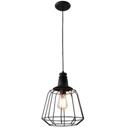 Rustykalny domek retro wiejski styl mini malowanie metalowa lampa wisząca garaż