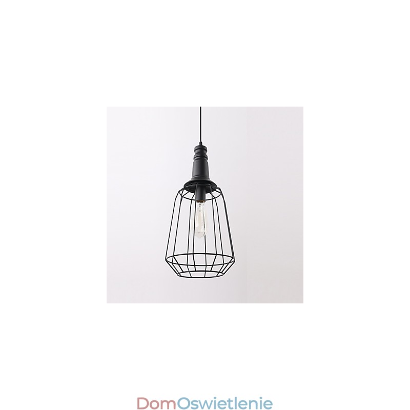 Rustykalny domek retro wiejski styl mini malowanie metalowa lampa wisząca garaż