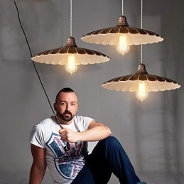 Lampy wiszące Mini Style Retro Metal