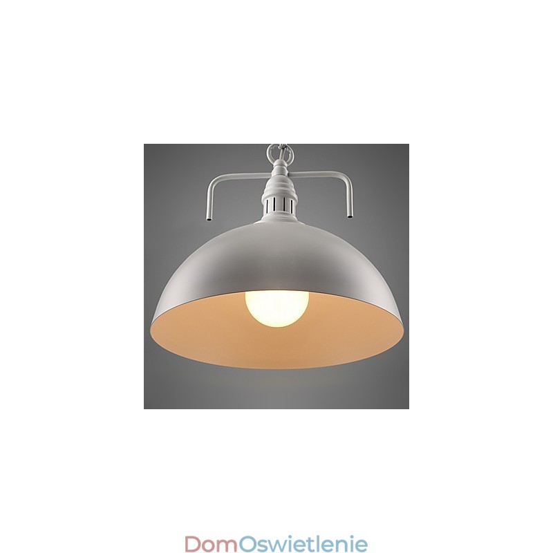 Rustykalna lampa wisząca z metalu w stylu Lodge Painting