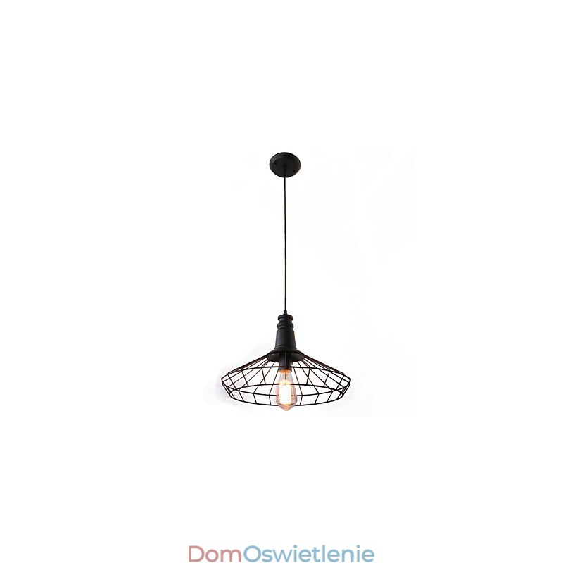 Rustykalny domek retro wiejski styl mini malowanie metalowa lampa wisząca garaż