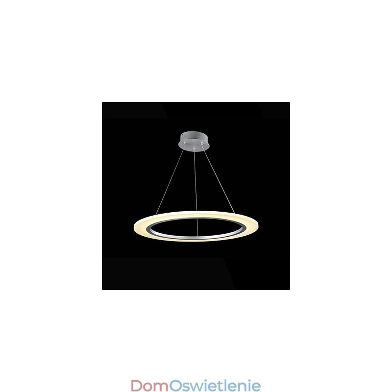 Wisząca lampa okrągła sufitowa żyrandol mleczny akrylowy lampy sufitowe z pojedynczym pierścieniem