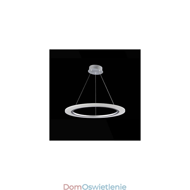 Wisząca lampa okrągła sufitowa żyrandol mleczny akrylowy lampy sufitowe z pojedynczym pierścieniem