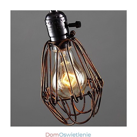 Amerykańska lampa wiatrowa w stylu industrialnym w stylu retro, mała, żelazna klatka Amerykańska lampa wiatrowa w stylu industrialnym w stylu retro, mała, żelazna klatka