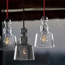 Żyrandol szklany Perfumy linia Lampa wisząca