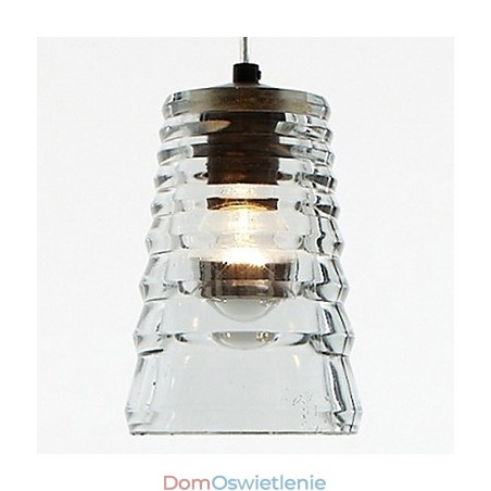 Nowoczesna współczesna lampa wisząca ze szkła
