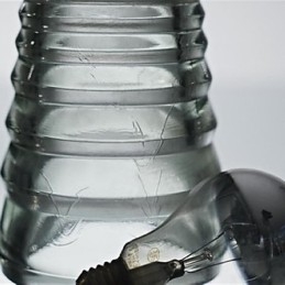 Nowoczesna współczesna lampa wisząca ze szkła