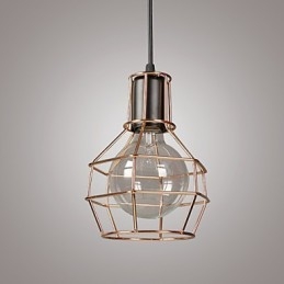 Nowoczesna metalowa siatkowa lampa wisząca Proste lampy wiszące Lampa wisząca Cafe