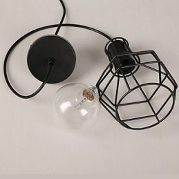 Nowoczesna metalowa siatkowa lampa wisząca Proste lampy wiszące Lampa wisząca Cafe