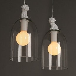 Nowoczesna szklana lampa wisząca Proste lampy wiszące Lampa wisząca Cafe
