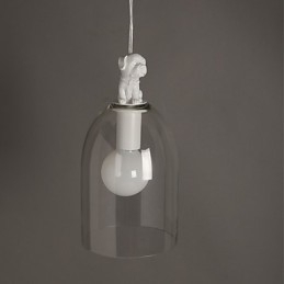 Nowoczesna szklana lampa wisząca Proste lampy wiszące Lampa wisząca Cafe