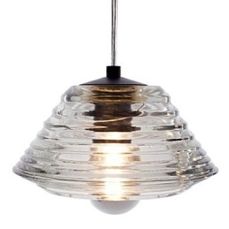 Nowoczesna współczesna lampa wisząca ze szkła