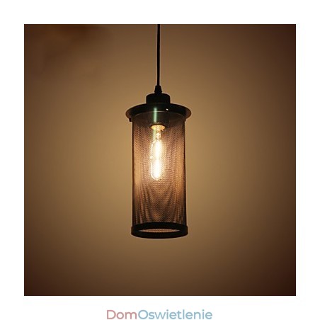 Kreatywna metalowa siatkowa lampa wisząca Proste lampy wiszące Lampa wisząca kawiarniana