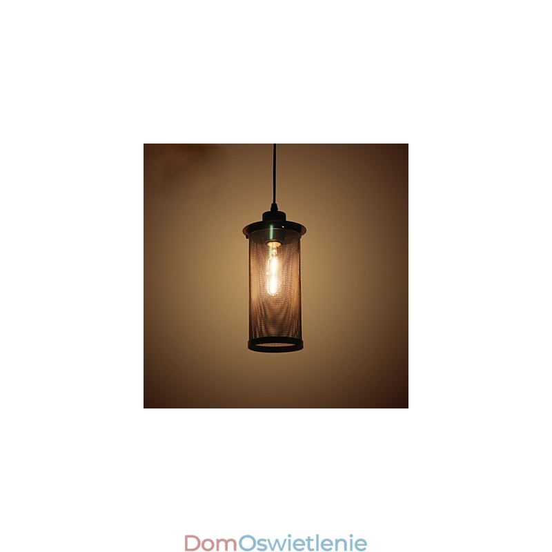 Kreatywna metalowa siatkowa lampa wisząca Proste lampy wiszące Lampa wisząca kawiarniana