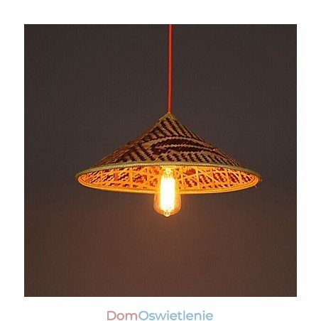 Żyrandol z bambusowego kapelusza Żyrandol Lampa Ryby Ludzie Kapelusze Żyrandol z bambusowego kapelusza Żyrandol Lampa Ryby Ludzie Kapelusze
