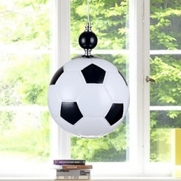 Nowoczesna współczesna lampa wisząca z metalu chromowanego