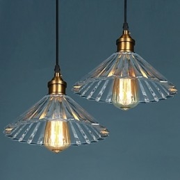 Nowoczesna szklana lampa wisząca Proste lampy wiszące Lampa wisząca Cafe