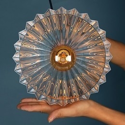 Nowoczesna szklana lampa wisząca Proste lampy wiszące Lampa wisząca Cafe