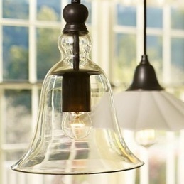 Tradycyjna klasyczna zabytkowa miska w stylu miniaturowym lampa wisząca