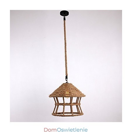 Wisząca lampa Rope 1 Light w stylu nowoczesnym i rustykalnym Wisząca lampa Rope 1 Light w stylu nowoczesnym i rustykalnym