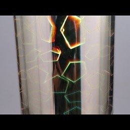 Dream laser grawerowany chromowana lampa wisząca L