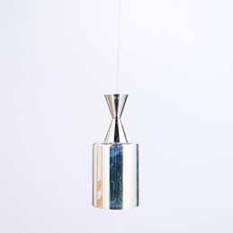 Dream laser grawerowany chromowana lampa wisząca L
