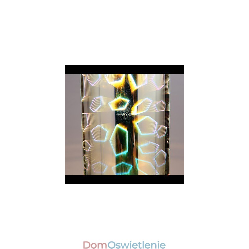 Dream laser grawerowany chromowana lampa wisząca L