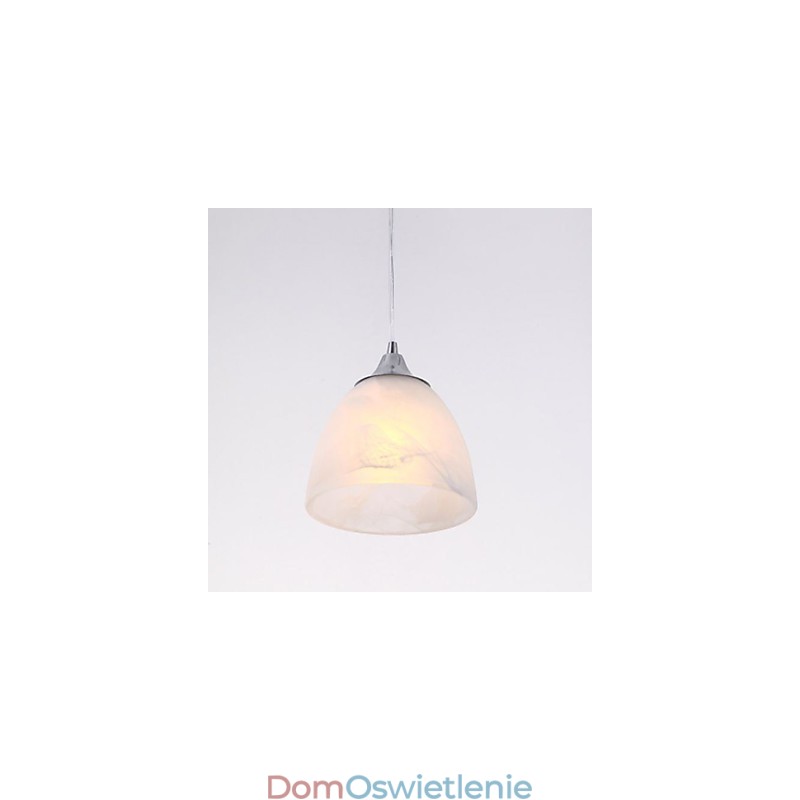Nowoczesna lampa wisząca z baldachimem w kształcie kubka do wina i trzema światłami