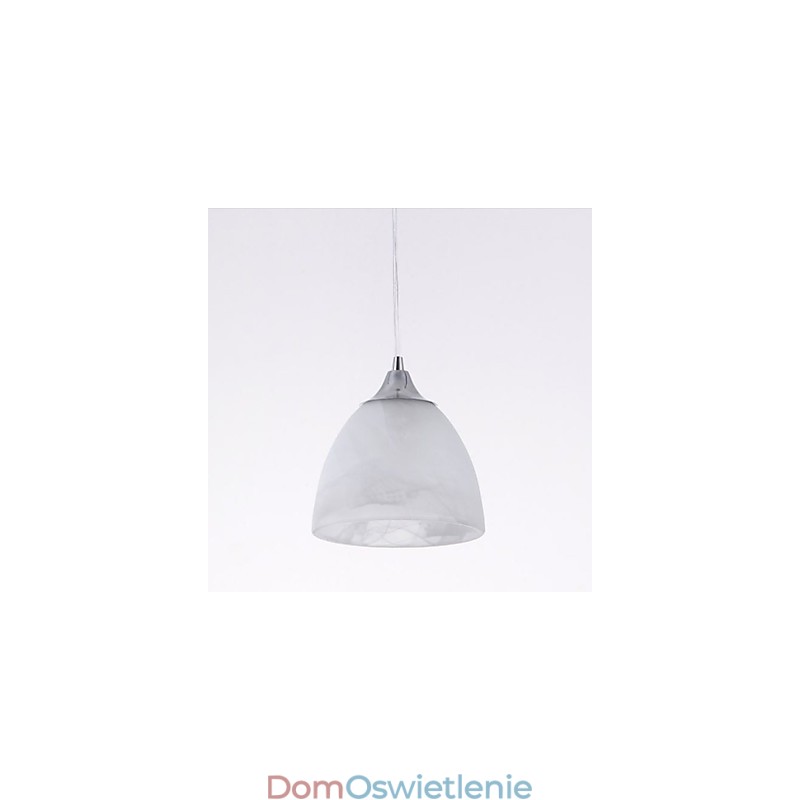 Nowoczesna lampa wisząca z baldachimem w kształcie kubka do wina i trzema światłami