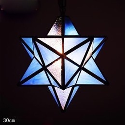 30CM Artystyczna indywidualność Kreatywny ganek Nowoczesne gwiazdy Lampa Droplight
