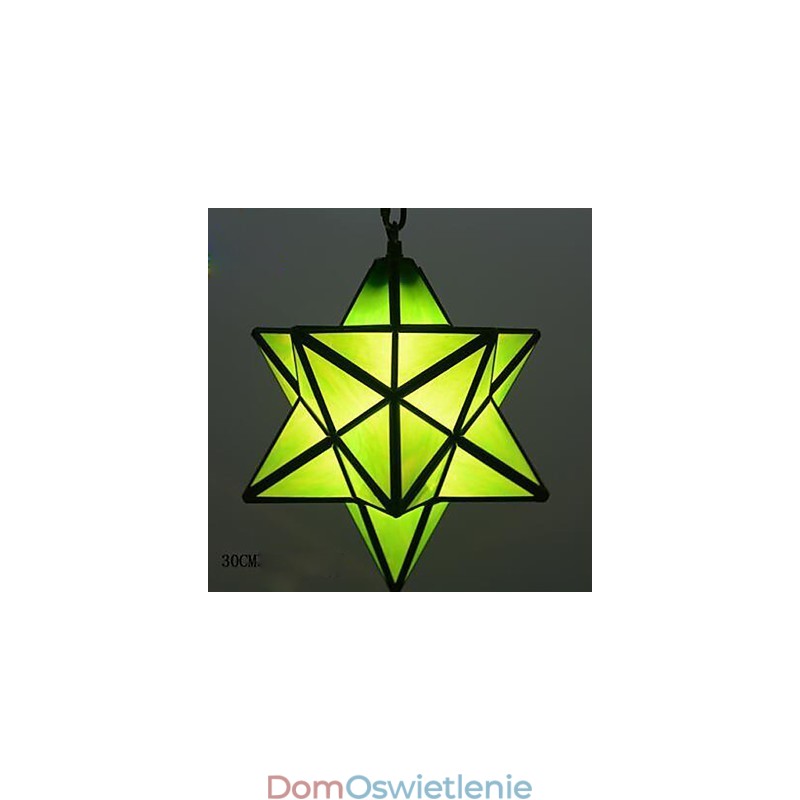 30CM Artystyczna indywidualność Kreatywny ganek Nowoczesne gwiazdy Lampa Droplight