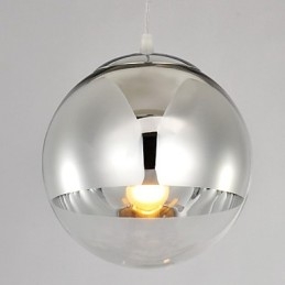 Lampa wisząca z 1 źródłem światła w kształcie kuli