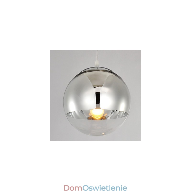 Lampa wisząca z 1 źródłem światła w kształcie kuli