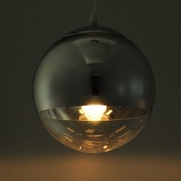 Lampa wisząca z 1 źródłem światła w kształcie kuli