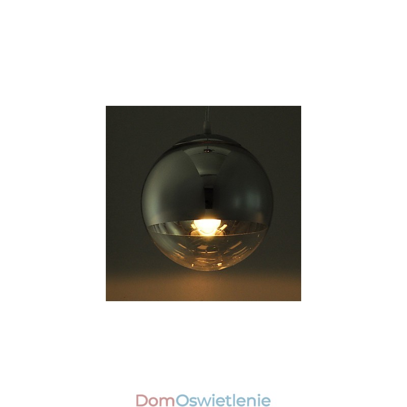 Lampa wisząca z 1 źródłem światła w kształcie kuli